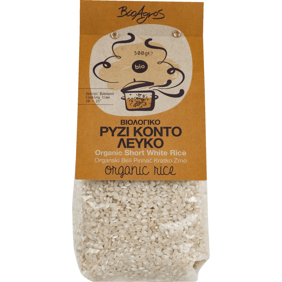 Ρύζι κοντό λευκό 500gr