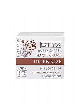 Κρέμα Νύχτας με Τριαντάφυλλο & Υαλουρονικό Οξύ 50ml