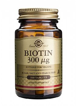 Biotin 300μg tablets / 100s
