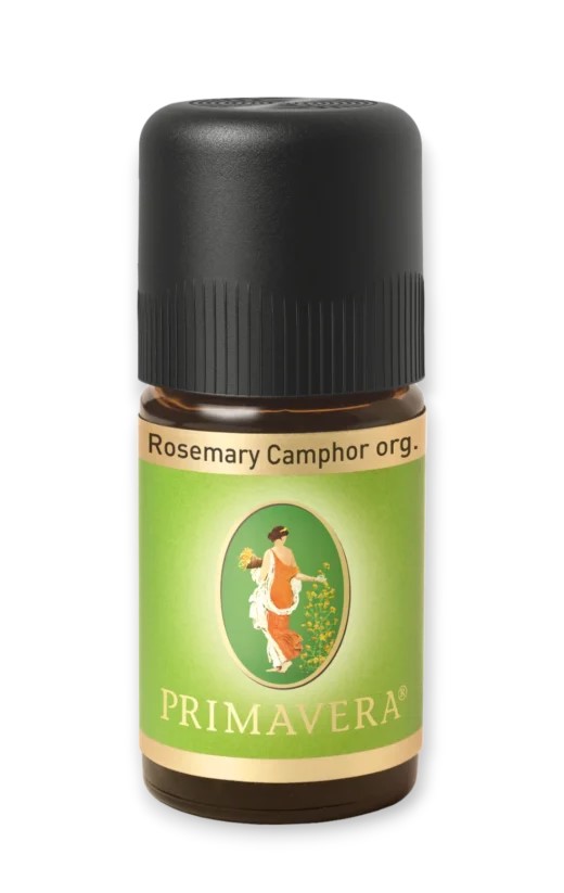 Αιθέριο Έλαιο Δεντρολίβανο ( Rosemary Camphor Oil) Bio 5ml Primavera