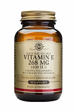 Vitamin E Natural 400 IU softgels 50s