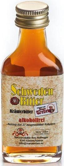 Μινιατούρα Schweden Bitter χωρίς αλκοόλ / 20ml