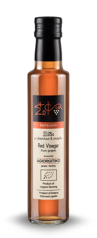 Ξίδι Αγιωργίτικο, Σκόρδο, Βασιλικός 250ml