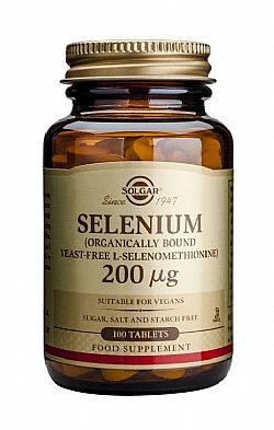 Selenium 200mg (yeast-free) / 100 tabs