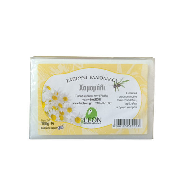 Σαπούνι ελαιολάδου με χαμομήλι 100γρ