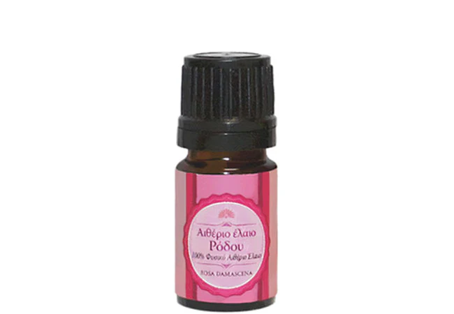 100% Φυσικό  Αιθέριο Έλαιο Ρόδου Κοζάνης / 1ml