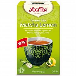 Υogi Tea Green Matcha Lemon 17 φακελ.