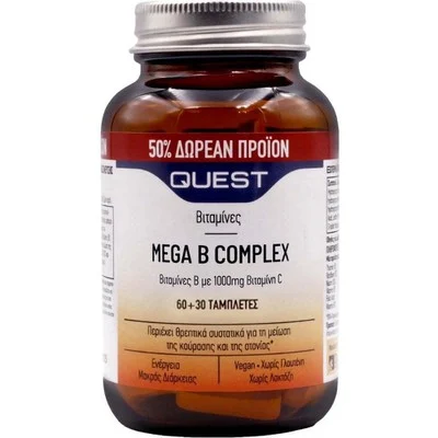 MEGA B COMPLEX / 60+30 tabs