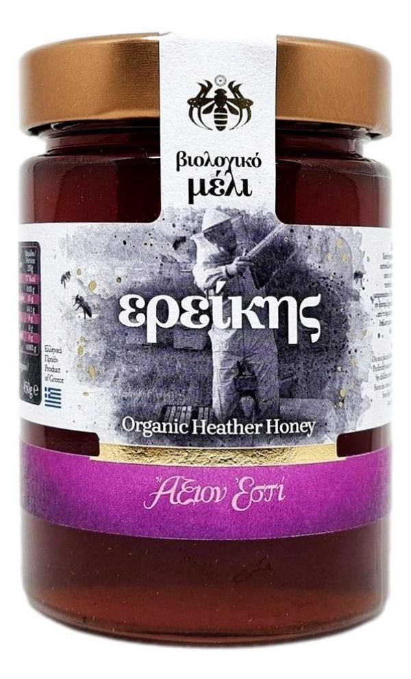 Βιολογικό Μέλι Ερείκης / 450γρ