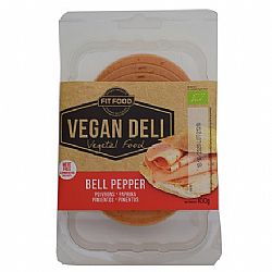 Χορτοφαγικές Φέτες Αλλαντικών με Πιπεριές /ΒΙΟ /100gr