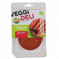 Χορτοφαγικές Φέτες Αλλαντικών Τύπου Σαλάμι /ΒΙΟ / 100gr