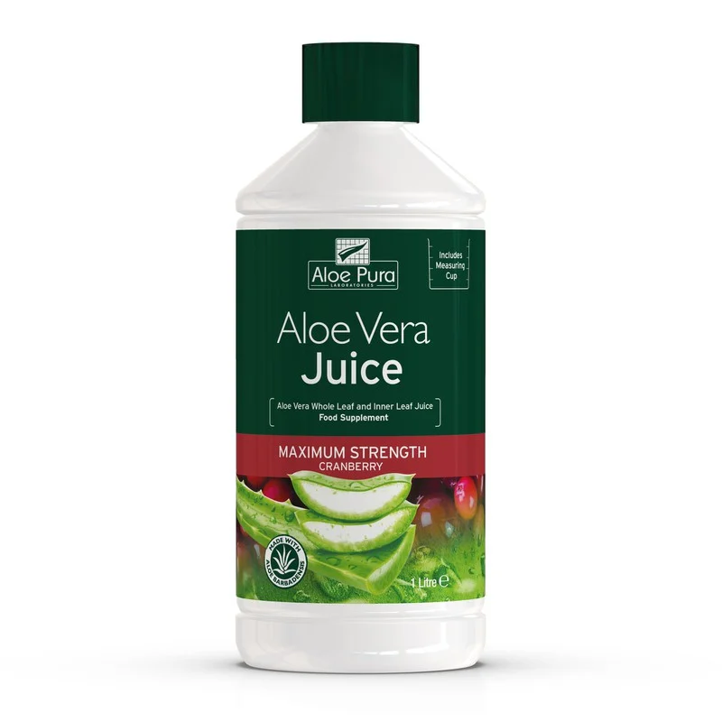 Aloe Vera Χυμός Cranberry / 1Lt