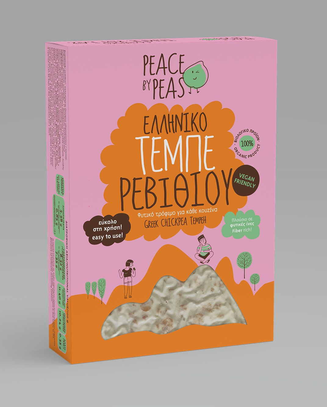 Βιολογικό Τεμπε Ρεβυθιού 100% φυτικό / 325γρ